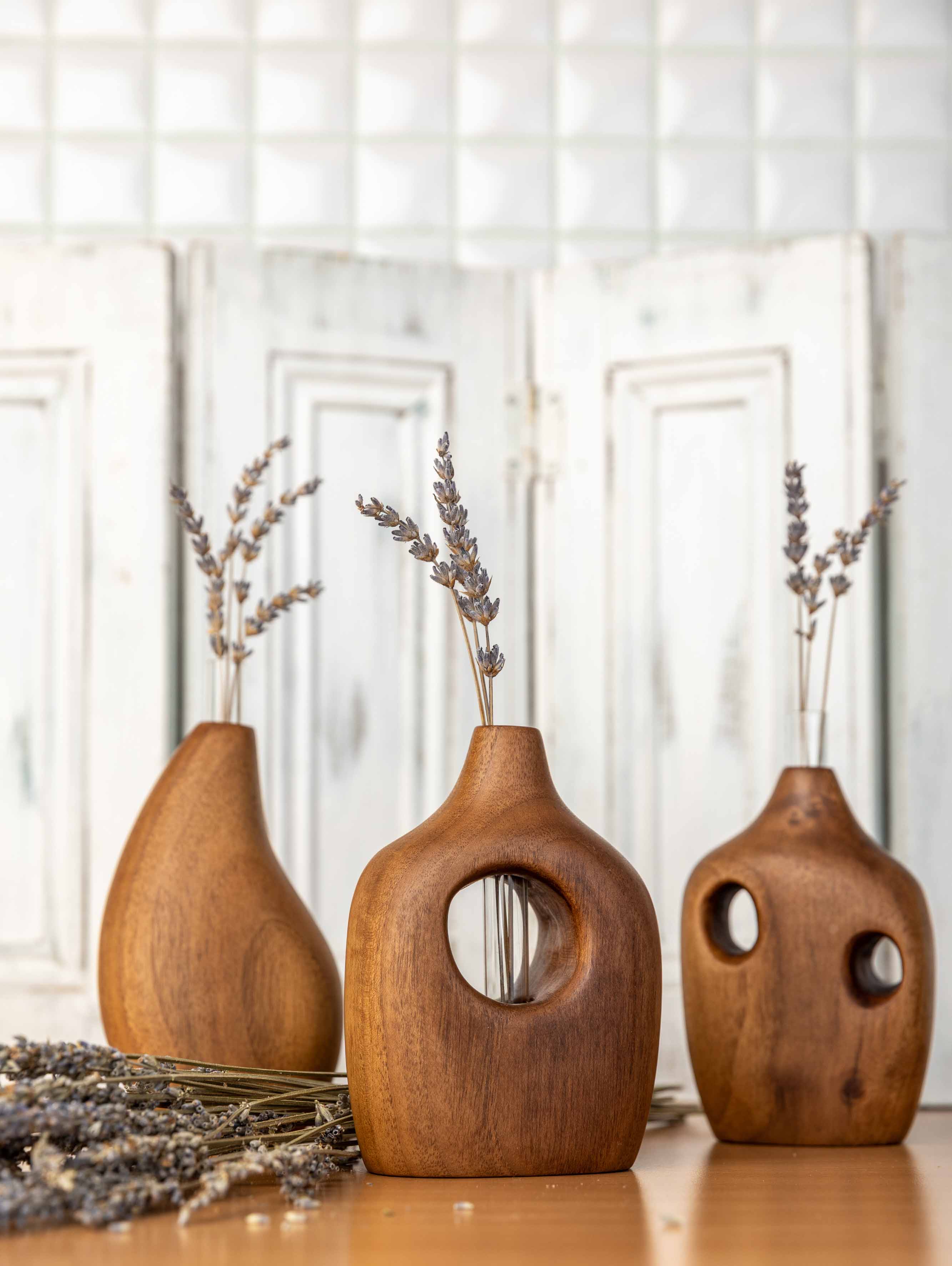 Handcrafted GLOG Artisan wooden objects